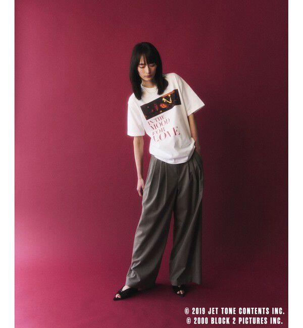 ADAM ET ROPE'「【花様年華 25周年 &times; 10Culture for ADAM ET ROPE'】IN THE MOOD FOR LOVE TEE」|Tシャツ・カットソー|