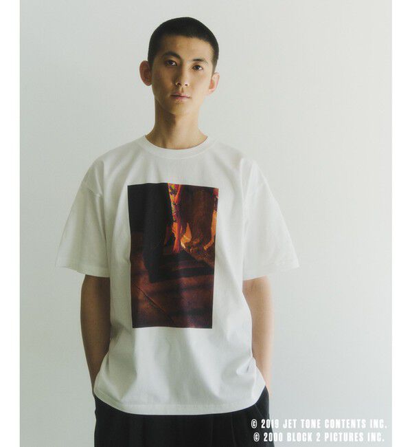 ADAM ET ROPE'「【花様年華 25周年 &times; 10Culture for ADAM ET ROPE'】IN THE MOOD FOR LOVE TEE」|Tシャツ・カットソー|ブラック系(03)
