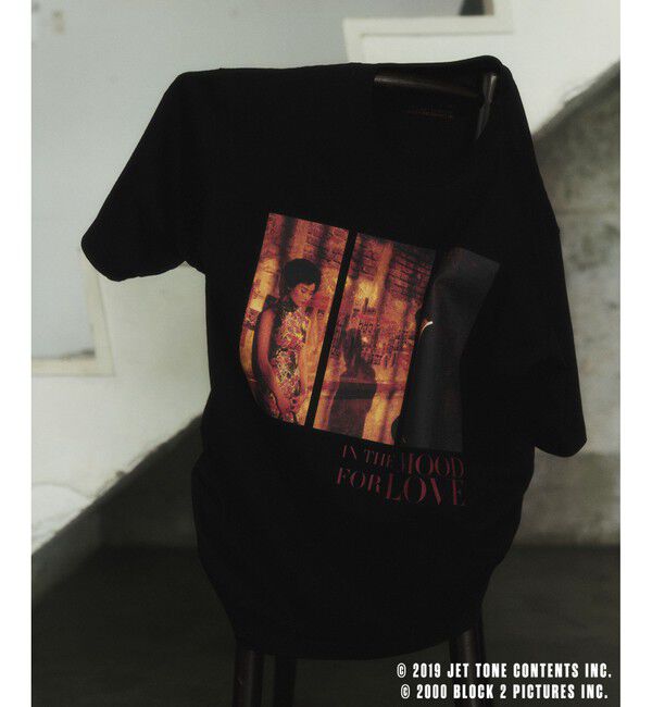 ADAM ET ROPE'「【花様年華 25周年 &times; 10Culture for ADAM ET ROPE'】IN THE MOOD FOR LOVE TEE」|Tシャツ・カットソー|カーキー系(38)