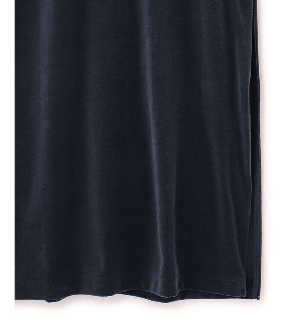 ADAM ET ROPE'「ベロア BOTANICAL DYED DRESS」|ワンピース|