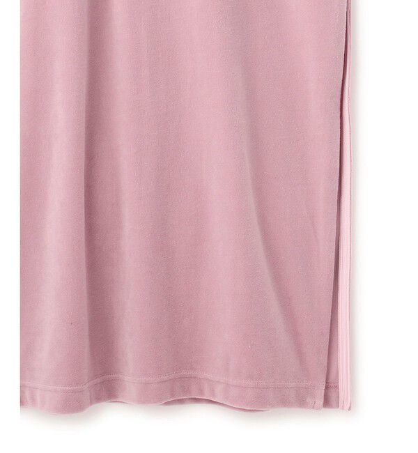 ADAM ET ROPE'「ベロア BOTANICAL DYED DRESS」|ワンピース|