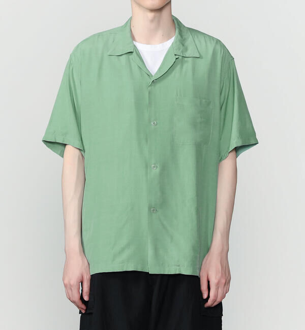  「STYLE EYES | 〈別注〉レーヨン ボウリングシャツ PLANE MEN」|シャツ・ブラウス|