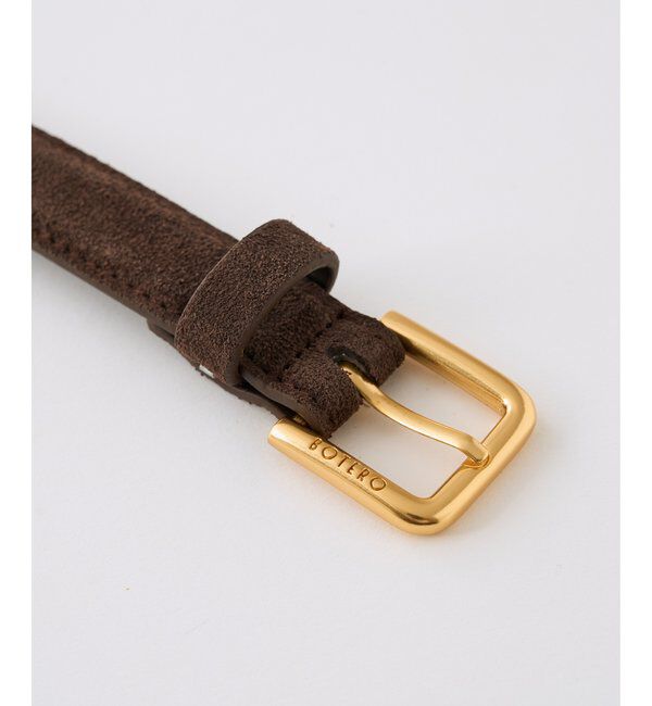  「【BOTERO】LAID Belt Suede」|ベルト|