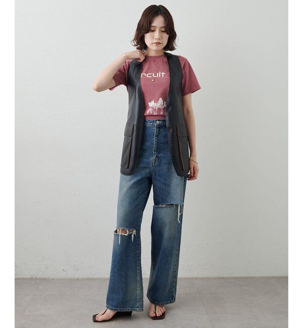 GEMINI「【GEMINI】FLOWER Tシャツ」|Tシャツ・カットソー|