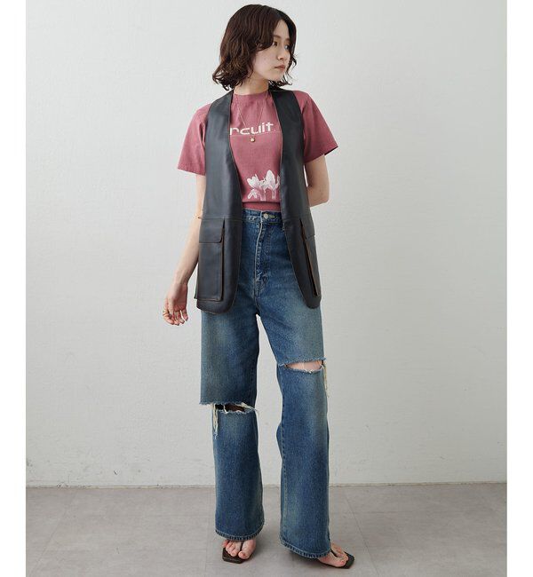 GEMINI「【GEMINI】FLOWER Tシャツ」|Tシャツ・カットソー|