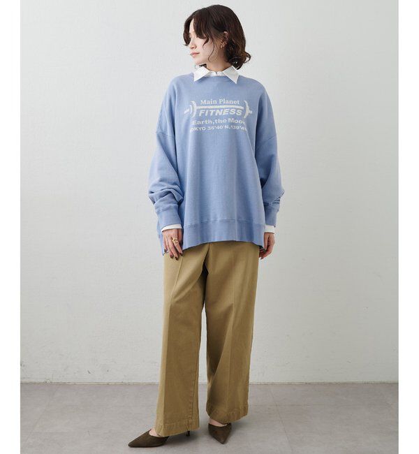 GEMINI「【GEMINI】フロントプリントオーバースウェット」|Tシャツ・カットソー|