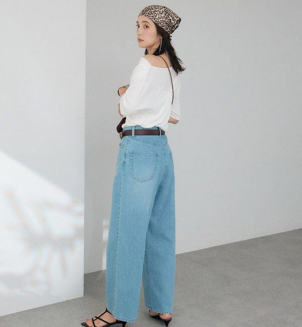  「【A・MONN】handsome DENIM PANTS」|デニム|