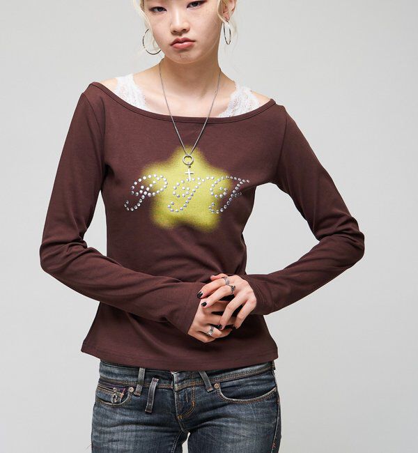  「PIFスタッズトップス」|Tシャツ・カットソー|