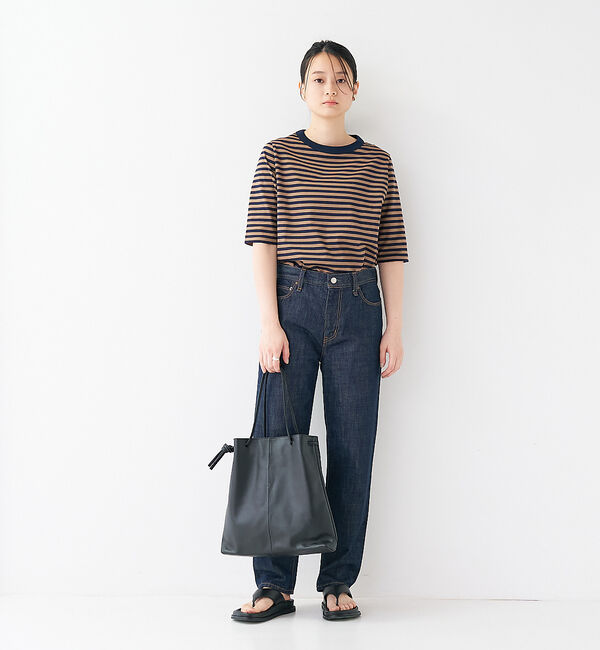 collex「【別注】THE CASE&times;collex 2WAYレザー巾着トートバッグ」|トートバッグ|