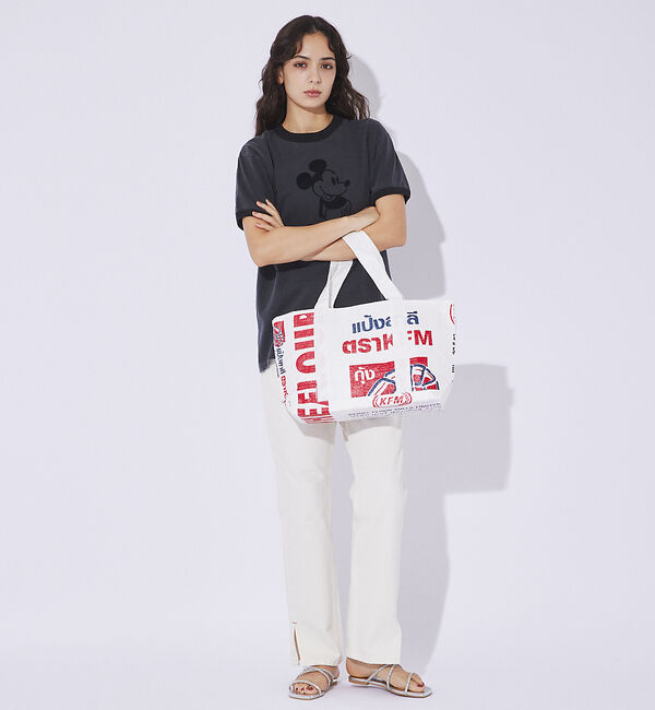 ABAHOUSE「【THAILAND MADE／タイランド メイド】トートバッグL/セメント バッ」|トートバッグ|