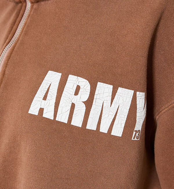 ABAHOUSE「【JOHNBULL/ジョンブル】ARMY スウェットハーフジップ /プルオーバー」|スウェット・ジャージ|