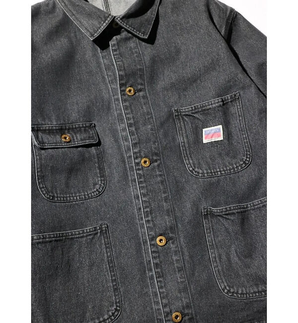 ABAHOUSE「【PENNEY'S 】10oz DENIM ENGINEER SHORT JAC」|ブルゾン・スタジャン|