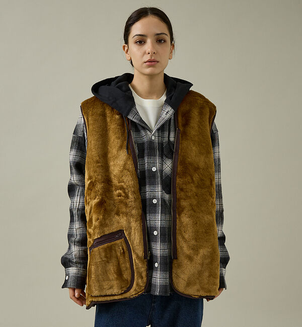 ABAHOUSE「【BARBOUR / バブアー】リバーシブルファーベスト / ライナーベスト」|その他|