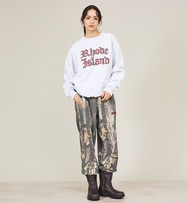 ABAHOUSE「【FRUIT OF THE LOOM】PRINT SWEAT7/プリントスウェッ」|スウェット・ジャージ|