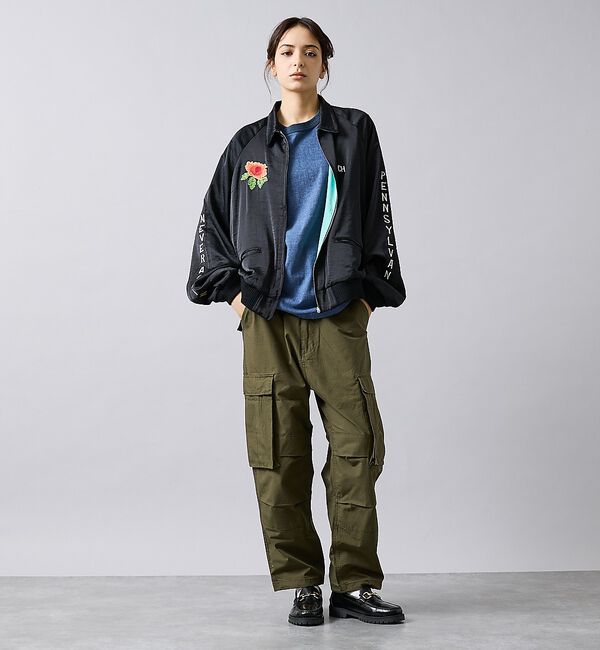 ABAHOUSE「【THRIFTY LOOK / スリフティールック】 SOUVENIR GREE」|ブルゾン・スタジャン|