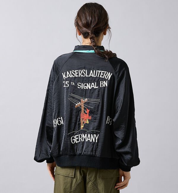 ABAHOUSE「【THRIFTY LOOK / スリフティールック】 SOUVENIR GREE」|ブルゾン・スタジャン|