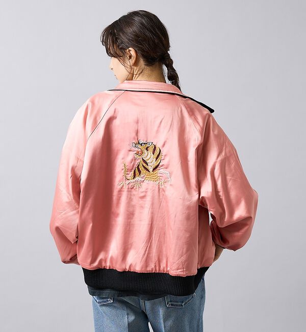 ABAHOUSE「【THRIFTY LOOK / スリフティールック】 SOUVENIR GREE」|ブルゾン・スタジャン|