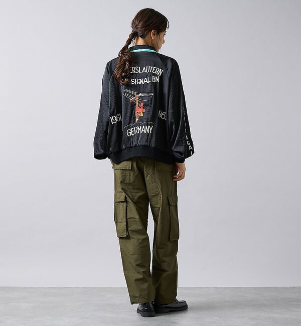 ABAHOUSE「【THRIFTY LOOK / スリフティールック】 SOUVENIR GREE」|ブルゾン・スタジャン|