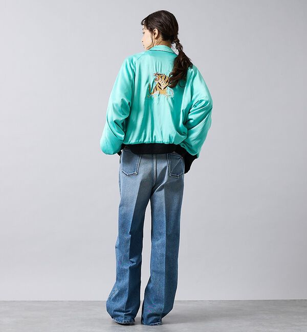 ABAHOUSE「【THRIFTY LOOK / スリフティールック】 SOUVENIR GREE」|ブルゾン・スタジャン|