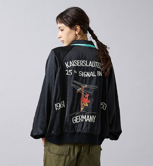 ABAHOUSE「【THRIFTY LOOK / スリフティールック】 SOUVENIR GREE」|ブルゾン・スタジャン|