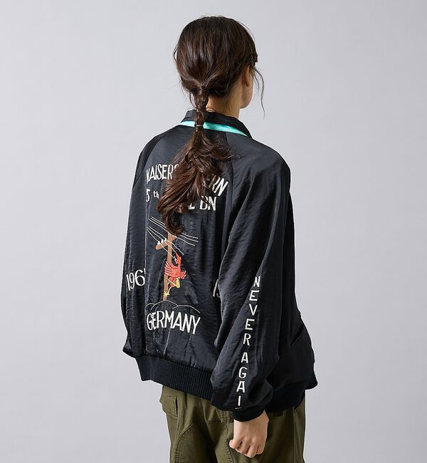 ABAHOUSE「【THRIFTY LOOK / スリフティールック】 SOUVENIR GREE」|ブルゾン・スタジャン|