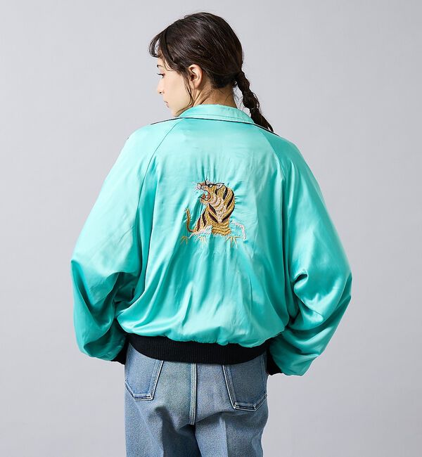 ABAHOUSE「【THRIFTY LOOK / スリフティールック】 SOUVENIR GREE」|ブルゾン・スタジャン|
