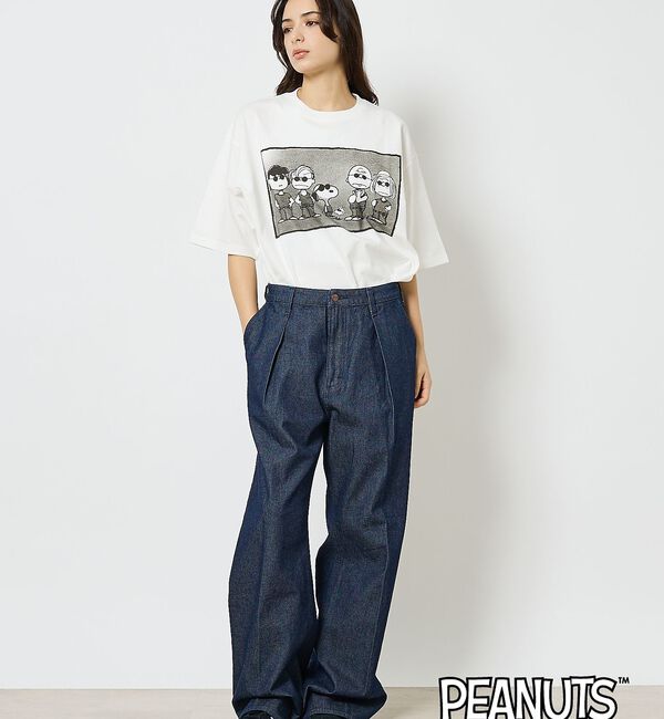 ABAHOUSE「【JOHNBULL/ジョンブル】PEANUTS SHADE GANGプリントTシ」|Tシャツ・カットソー|