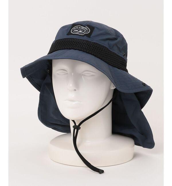 ABAHOUSE「【POLeR/ポーラー】2WAY DRAW+SUNGUARD BRIM HAT」|その他|ネイビー