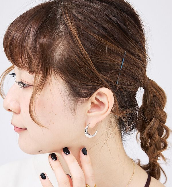 Rouge vif「【LILI CLASPE/リリクラスプ】LUNA EARRING ルナピアス」|ピアス|