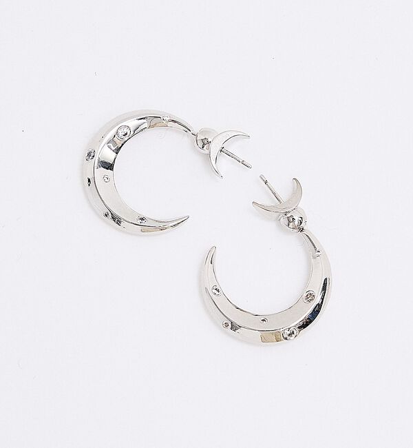 Rouge vif「【LILI CLASPE/リリクラスプ】LUNA EARRING ルナピアス」|ピアス|