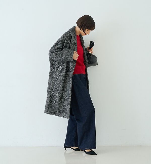 Rouge vif「【TICCA/ティッカ】別注ループツイードテントコート/日本製【予約】」|その他|