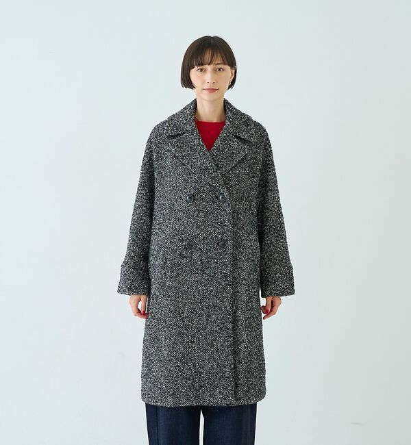 Rouge vif「【TICCA/ティッカ】別注ループツイードテントコート/日本製【予約】」|その他|