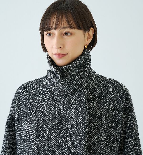Rouge vif「【TICCA/ティッカ】別注ループツイードテントコート/日本製【予約】」|その他|