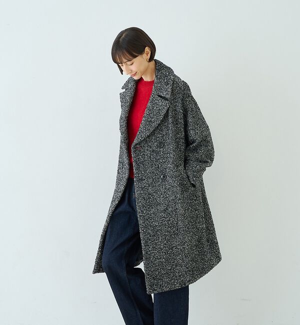 Rouge vif「【TICCA/ティッカ】別注ループツイードテントコート/日本製【予約】」|その他|