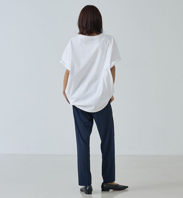 abahouse mavie「カットジョーゼット イージーテーパードパンツ」|その他|