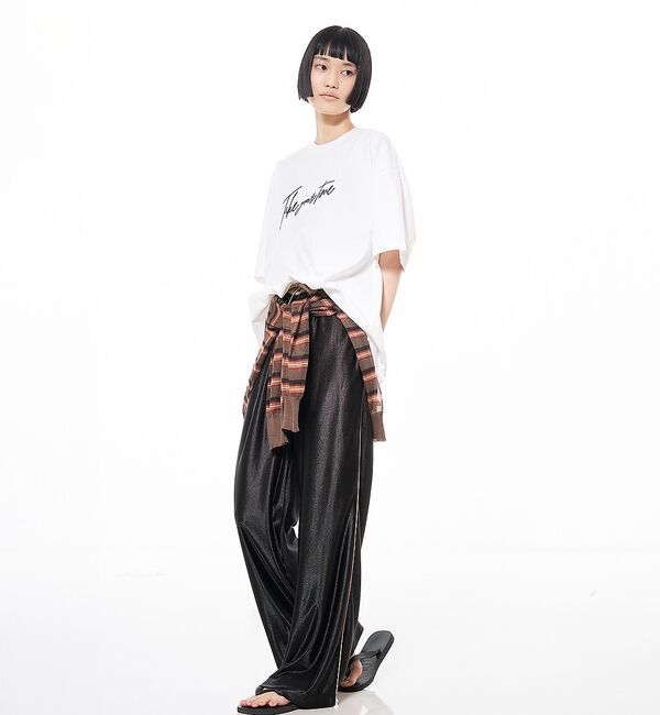 NOMINE「ロゴプリント オーバーサイズ Tシャツ｜2タイプ」|Tシャツ・カットソー|