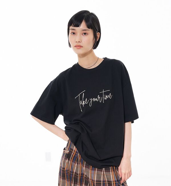 NOMINE「ロゴプリント オーバーサイズ Tシャツ｜2タイプ」|Tシャツ・カットソー|