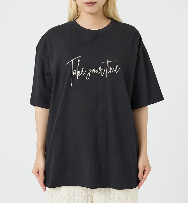NOMINE「ロゴプリント オーバーサイズ Tシャツ｜2タイプ」|Tシャツ・カットソー|