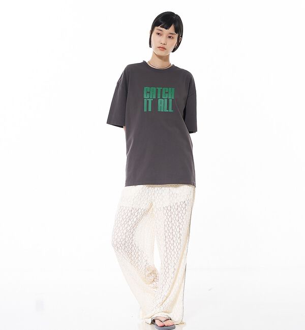 NOMINE「ロゴプリント オーバーサイズ Tシャツ｜2タイプ」|Tシャツ・カットソー|