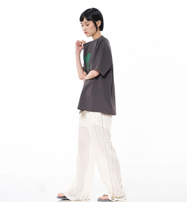 NOMINE「ロゴプリント オーバーサイズ Tシャツ｜2タイプ」|Tシャツ・カットソー|