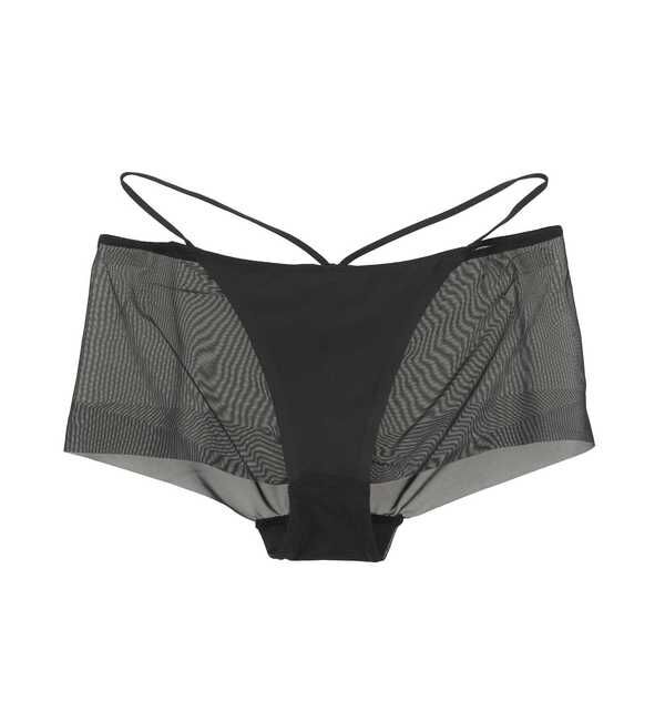 SOFFITTO「【NICENICE MOMENT/ナイスナイスモーメント】MESH BOXER SHORTS」|インナー|ブラック