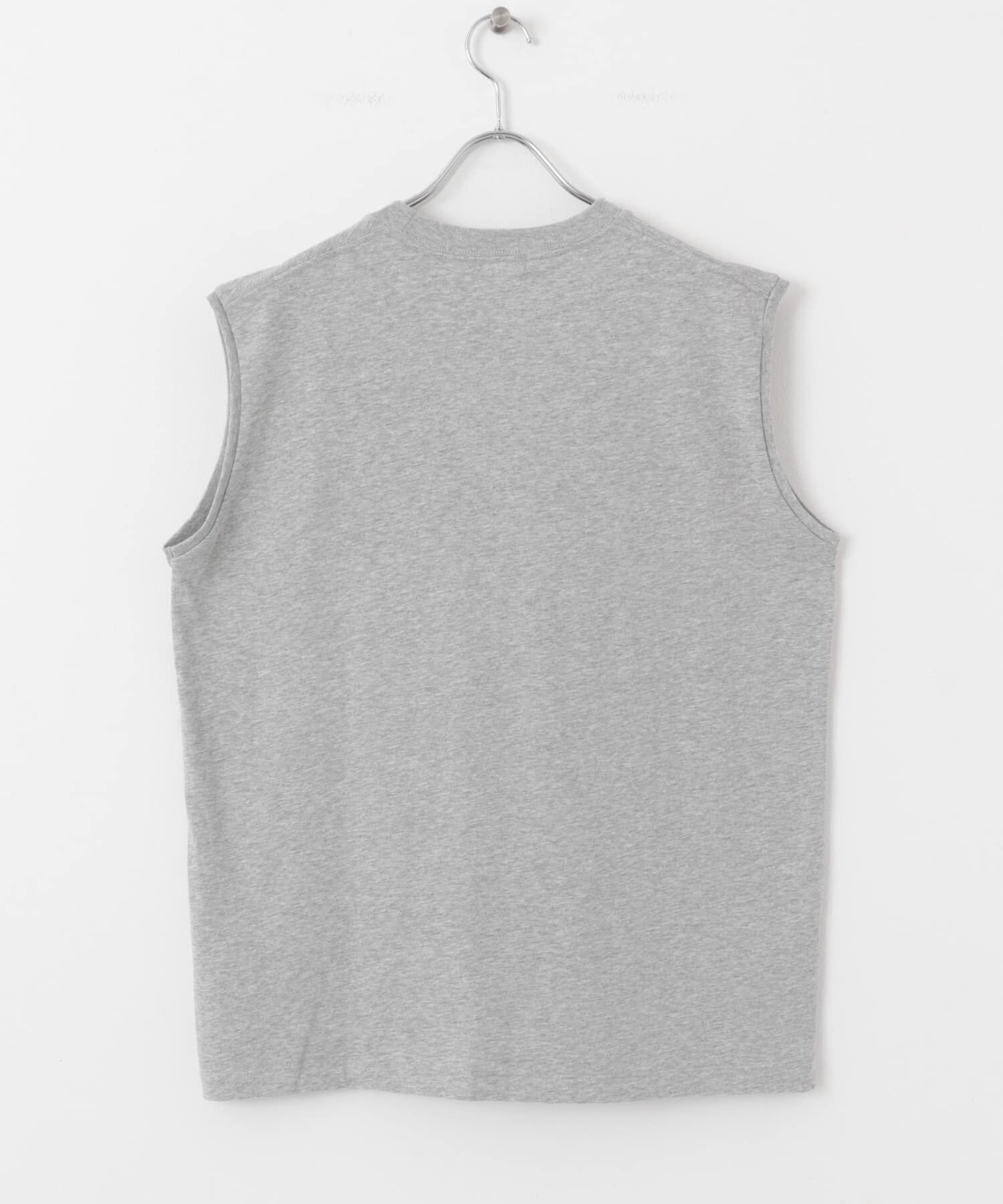 URBAN RESEARCH DOORS「FORK&SPOON　エンブロイダリーノースリーブTシャツ」|Tシャツ・カットソー|