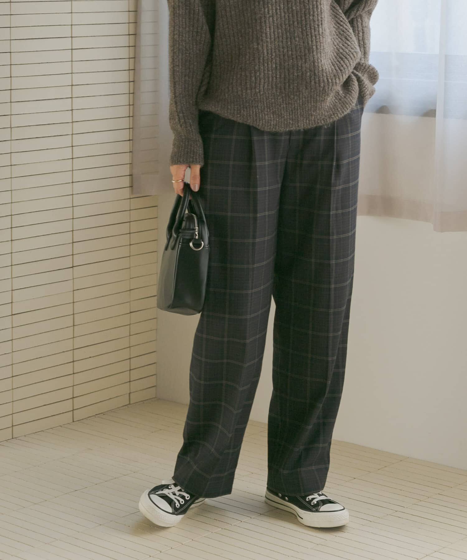 URBAN RESEARCH DOORS「チェックトラウザーパンツ」|その他|