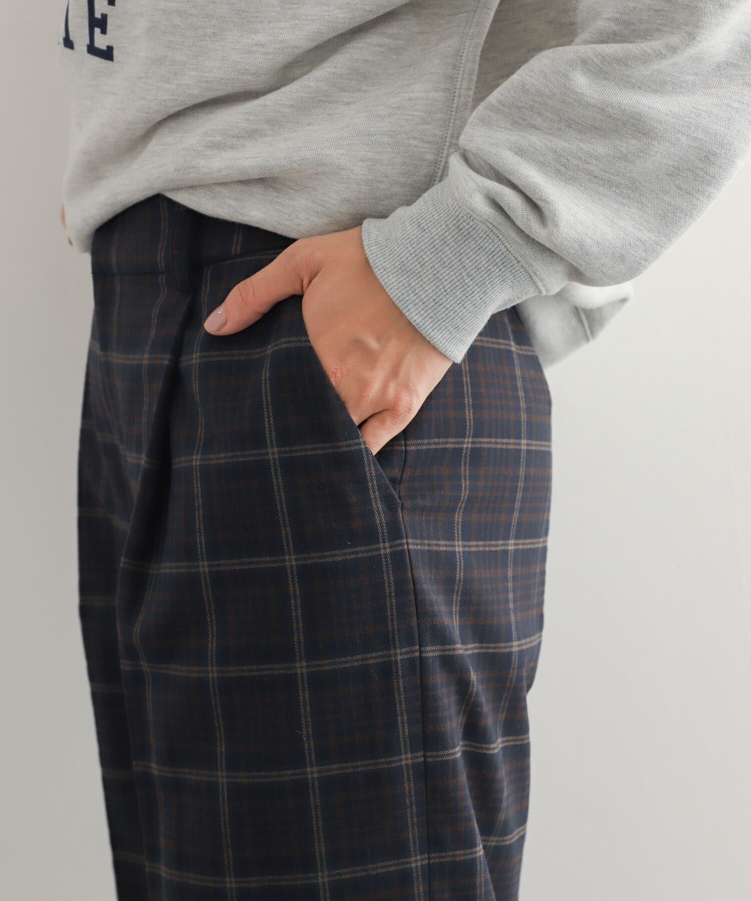 URBAN RESEARCH DOORS「チェックトラウザーパンツ」|その他|