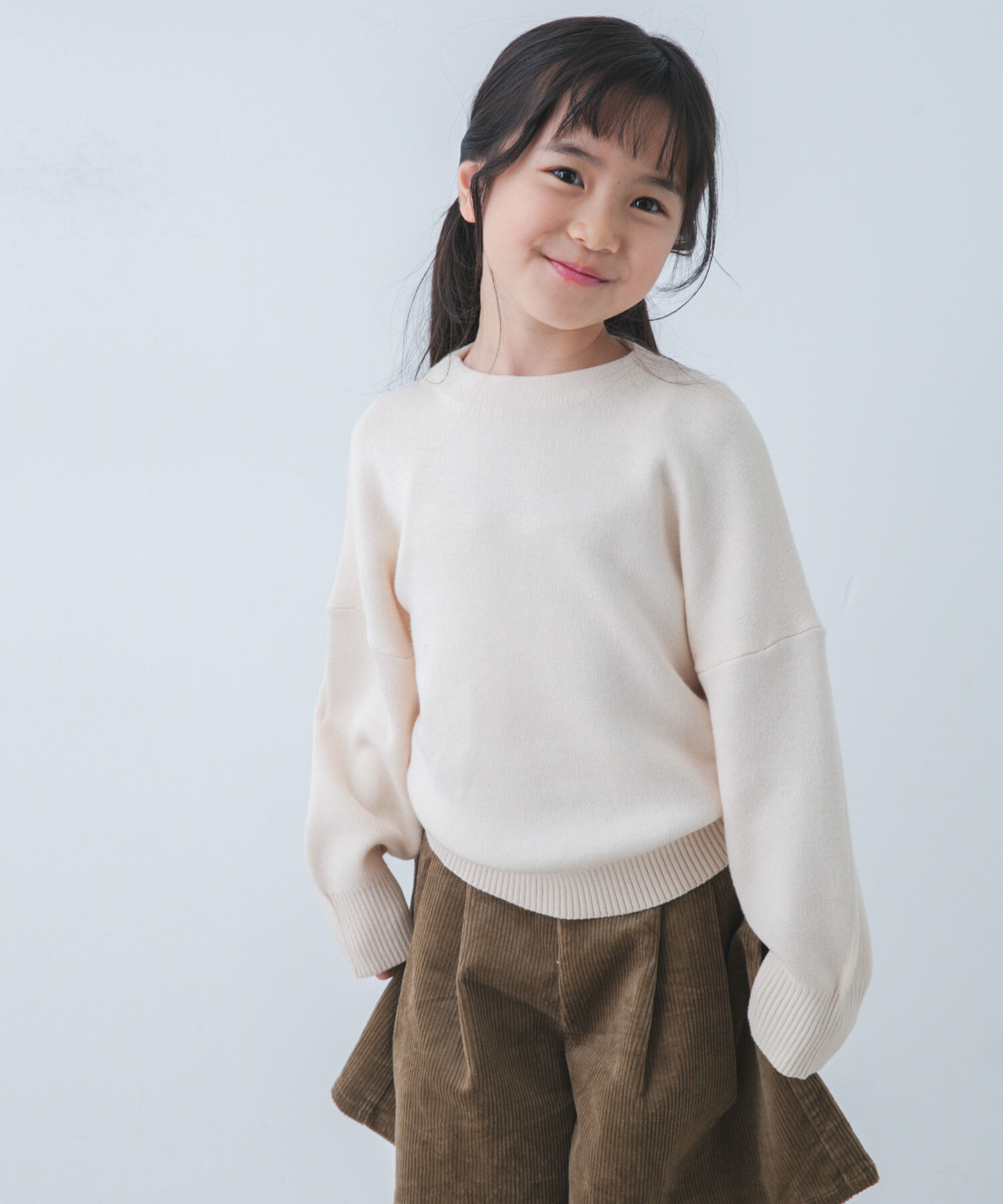 URBAN RESEARCH DOORS「『親子リンク』ボトルネックKNITプルオーバー(KIDS)」|ニット・セーター|