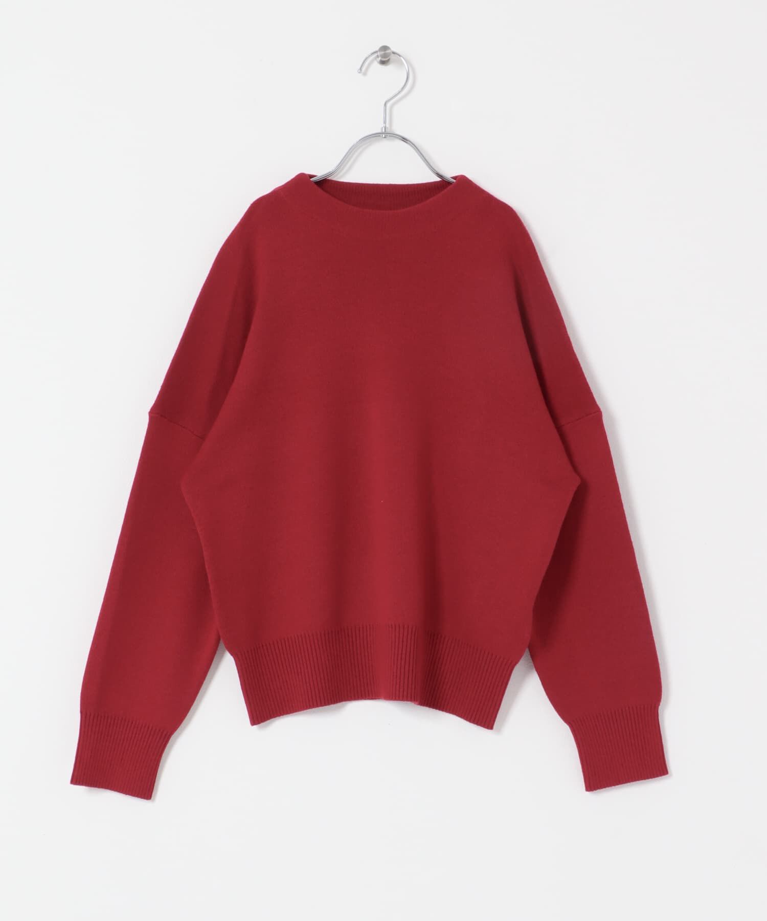 URBAN RESEARCH DOORS「『WEB/一部店舗限定』『親子リンク』ボトルネックKNITプルオーバー(KIDS)」|ニット・セーター|レッド