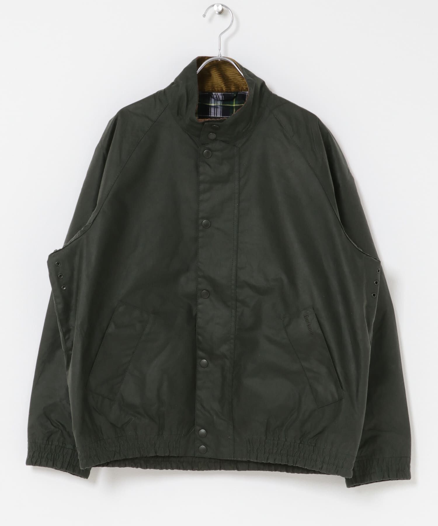 URBAN RESEARCH DOORS「Barbour　BLOUSON TRANSPORT WAX JACKET」|ノーカラーコート|