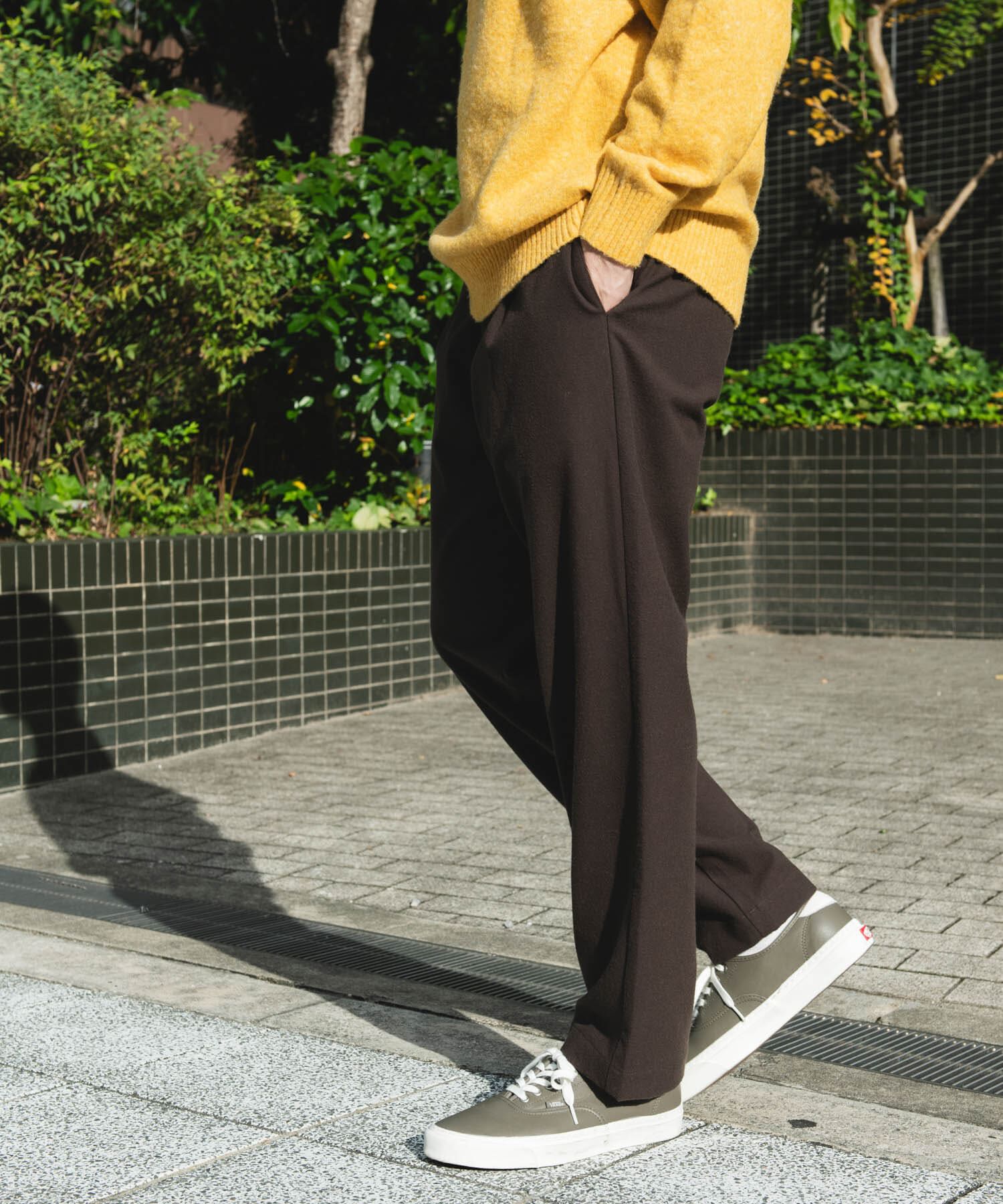 URBAN RESEARCH DOORS「起毛ウォームタッチイージートラウザー」|その他|