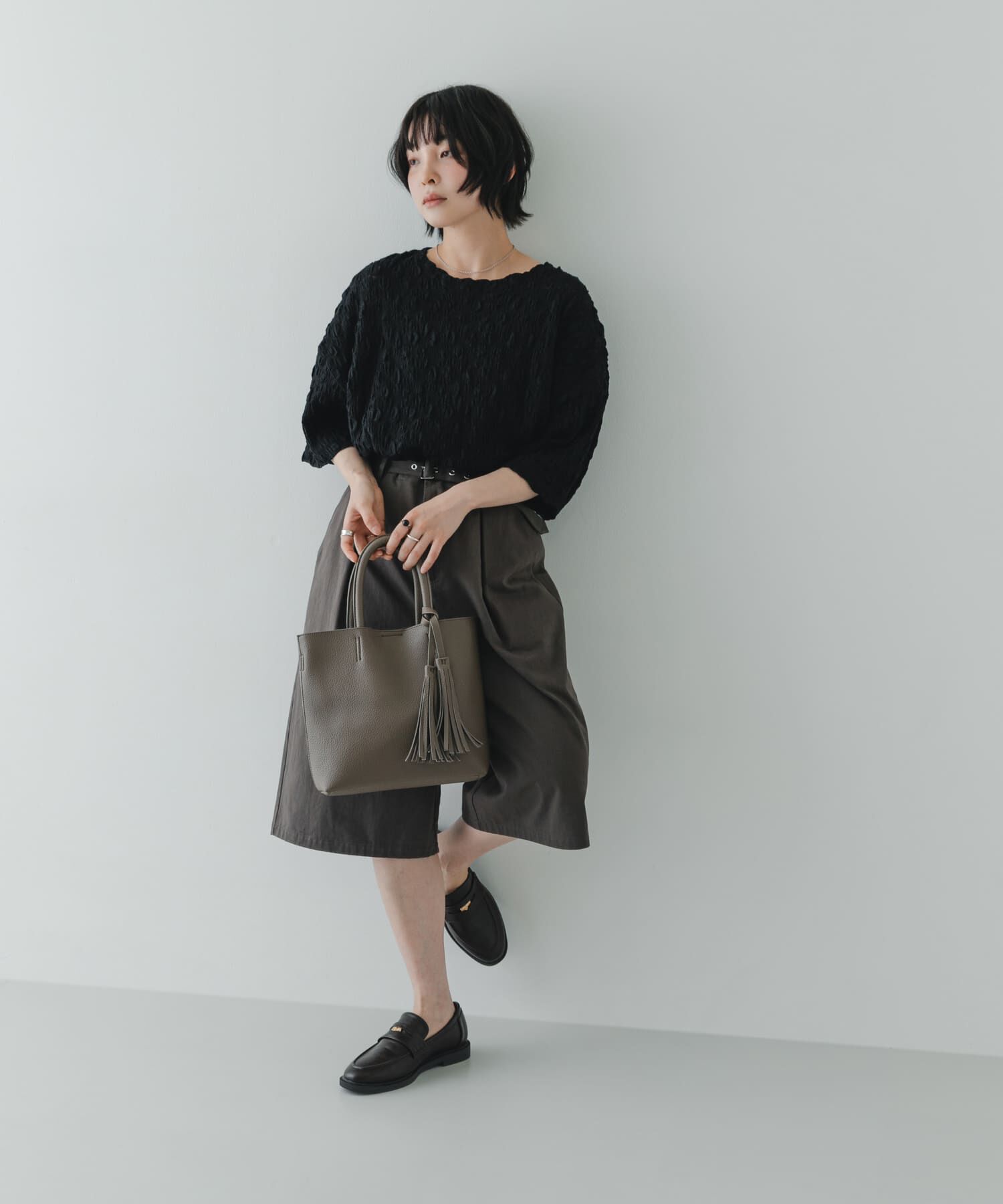 RODE SKO「『Sサイズ』タッセル軽量2WAYプチトートバッグ」|トートバッグ|