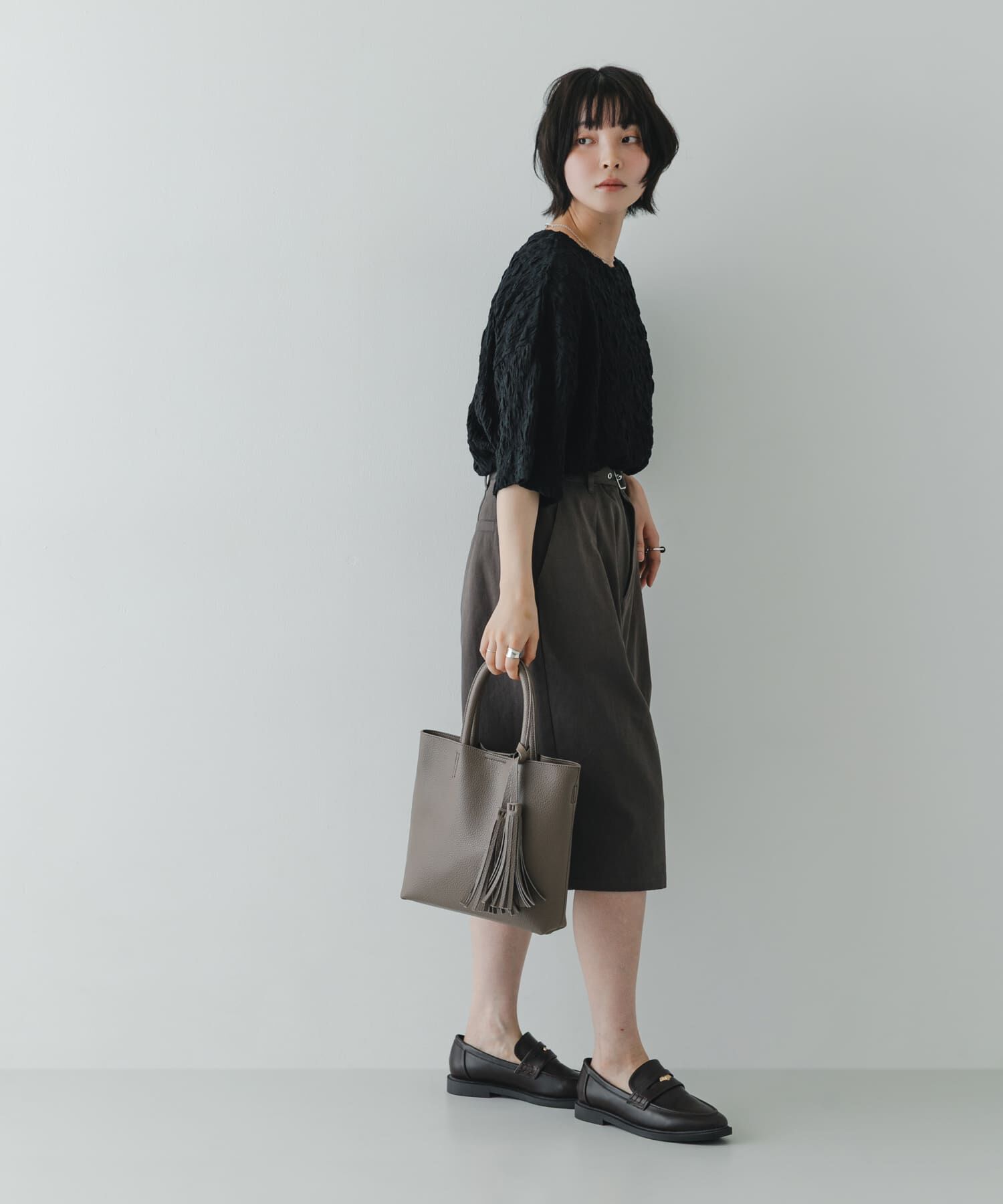 RODE SKO「『Sサイズ』タッセル軽量2WAYプチトートバッグ」|トートバッグ|